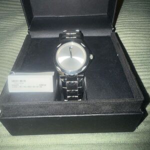 Movado Silver Men's Watch